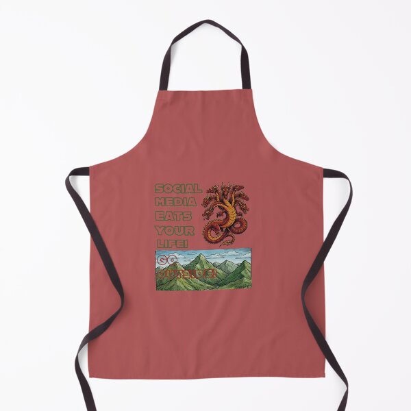 Item preview, Social Media Eats Your Life designed and sold by GoDare.