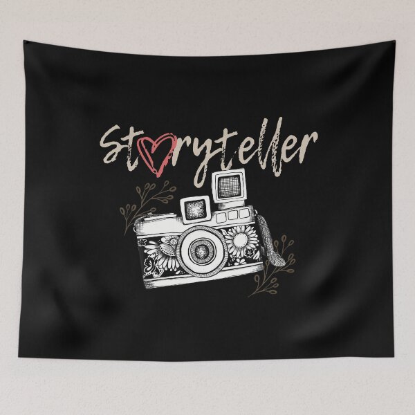 Item preview, Vintage Floral Camera Photography Photographer Storyteller designed and sold by TerryAnnie.