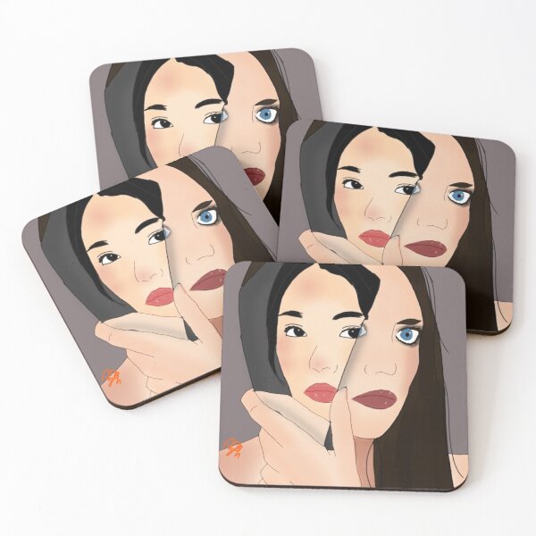 Item preview, Miriam Mikaelson and Jeong-Hui - Friend in the Mirror designed and sold by VisionsArts.