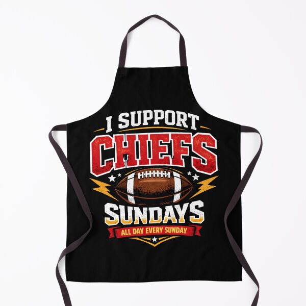 Item preview, I support Chiefs Sundays Game Day Vibes designed and sold by D-Signa.