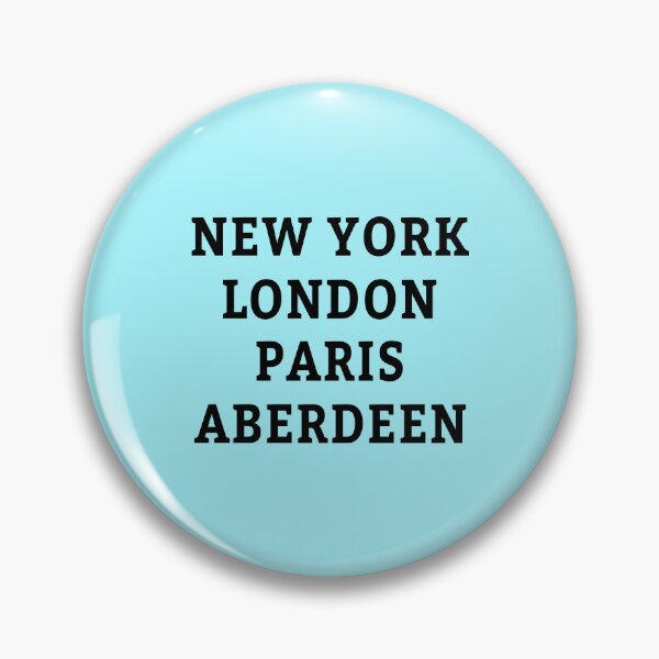 Item preview, New York, London, Paris, Aberdeen designed and sold by Jeallan Designs.