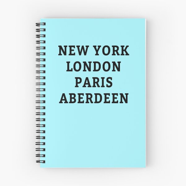 Item preview, New York, London, Paris, Aberdeen designed and sold by Jeallan Designs.