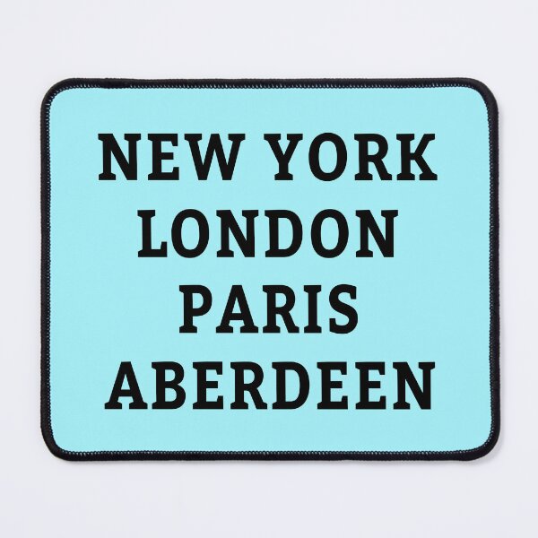 Item preview, New York, London, Paris, Aberdeen designed and sold by Jeallan Designs.