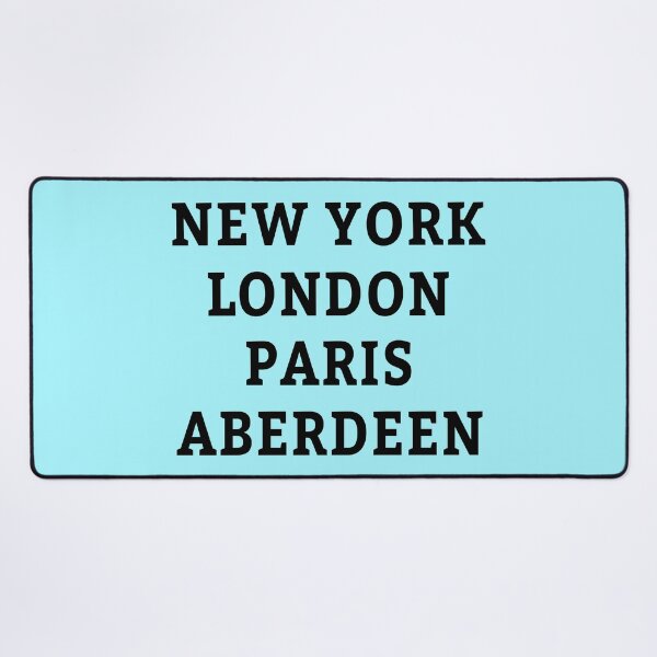 Item preview, New York, London, Paris, Aberdeen designed and sold by Jeallan Designs.