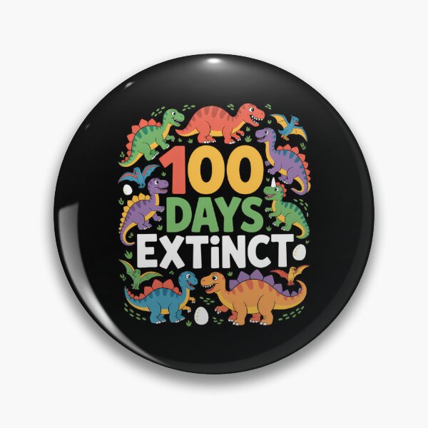 Item preview, Cute Dinosaur Happy 100th Day of School designed and sold by KarstenNoanra.