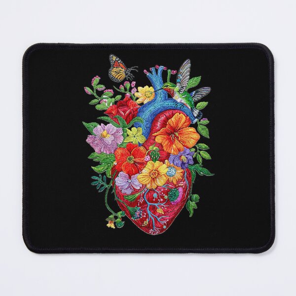 Item preview, Colorful Hand-Embroidered Heart designed and sold by SAUHER.