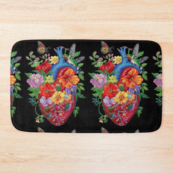 Item preview, Colorful Hand-Embroidered Heart designed and sold by SAUHER.