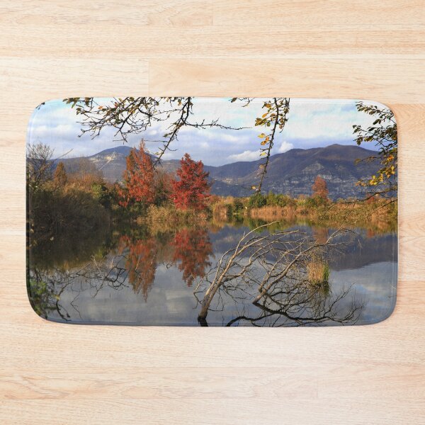 Item preview, The Torbiere del Sebino in autumn designed and sold by annalisa56.