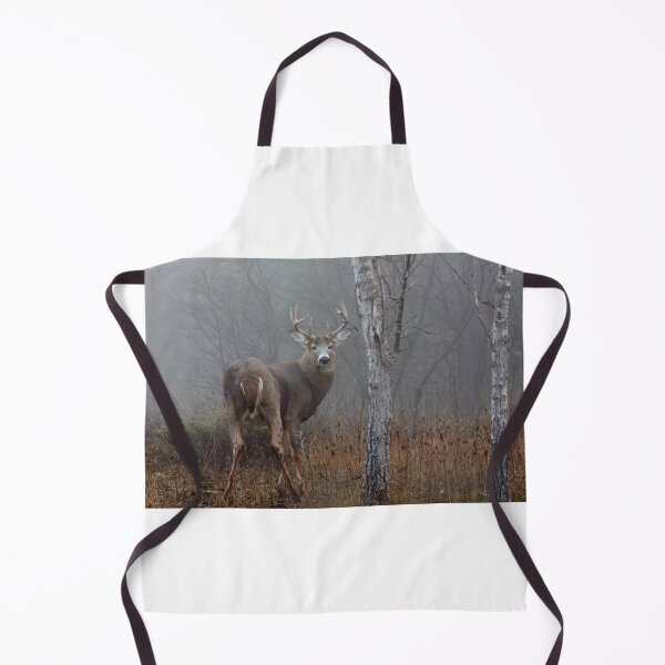 Item preview, White-tailed Buck in Fog  designed and sold by James Cumming.
