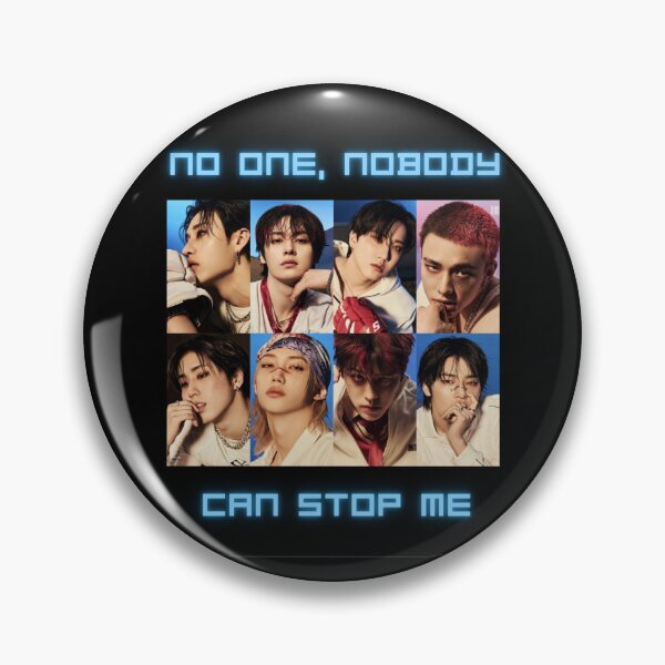 Item preview, Stray Kids noone nobody can stop me black designed and sold by NLaRosaArt.