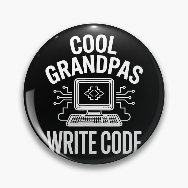 Item preview, Cool Grandpas Write Code Funny Programmer Coder designed and sold by JeneMindy.