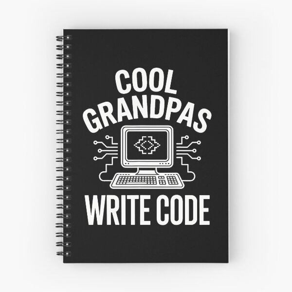 Item preview, Cool Grandpas Write Code Funny Programmer Coder designed and sold by JeneMindy.