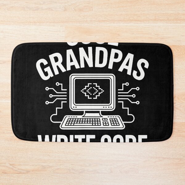 Item preview, Cool Grandpas Write Code Funny Programmer Coder designed and sold by JeneMindy.