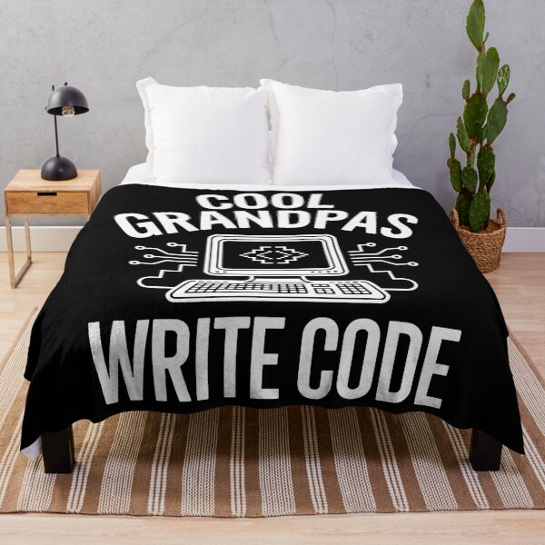 Item preview, Cool Grandpas Write Code Funny Programmer Coder designed and sold by JeneMindy.