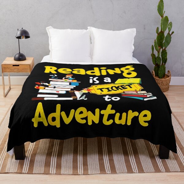 Item preview, Reading Is A Ticket To Adventure (12) designed and sold by StephanieSophie.