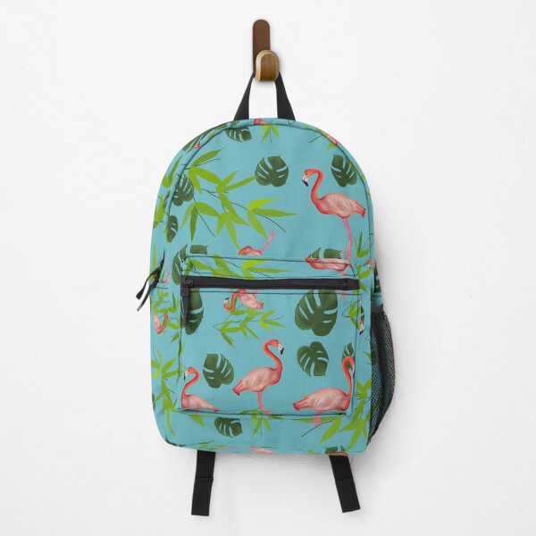 Artikelvorschau, Tropisches Flamingo-Musterdesign entworfen und verkauft von Digital Muse Store.