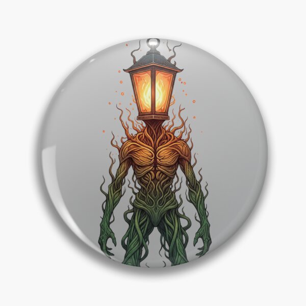Item preview, Lantern - Headed Forest Wisp: Eerie Enchanted Creature designed and sold by SebastianSpace.