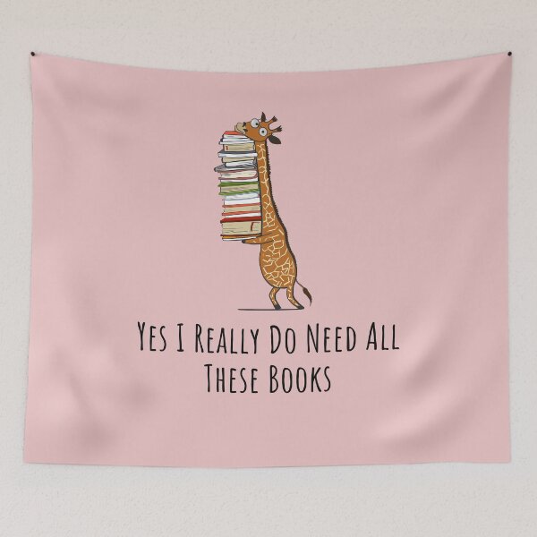 Item preview, Funny Giraffe Holding a Stack of Books - Yes I Really Need These Books - Book Lover Gift, Phones Cases And Other Gift designed and sold by MemWear.