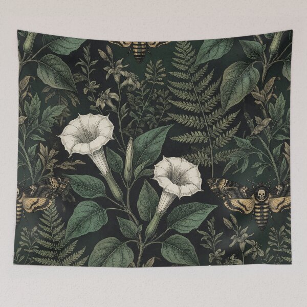 Item preview, Nocturnal Poison: Datura & Death's Head Moth designed and sold by The boys.