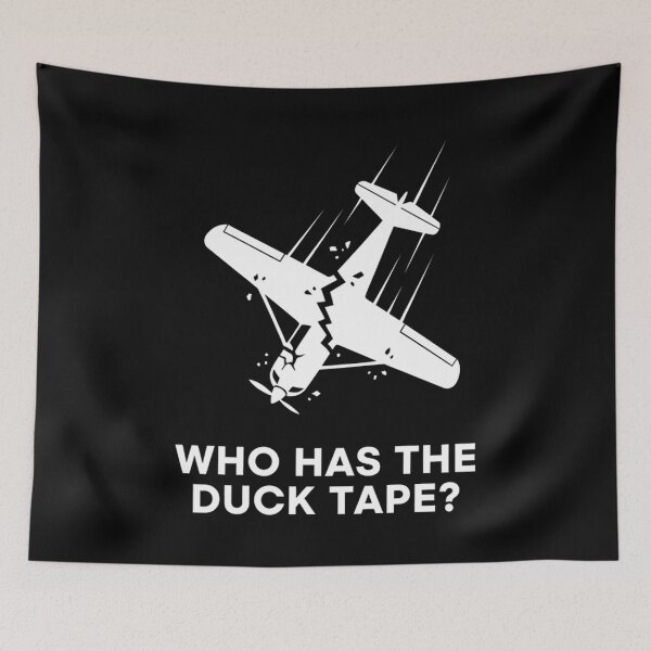 Item preview, Who Has The Duck Tape , Gift For RC Aircraft Pilot, Remote Control Airplane, Radio Controlled Aircraft, Flying RC Aircraft, Drone designed and sold by DoodleUrban.