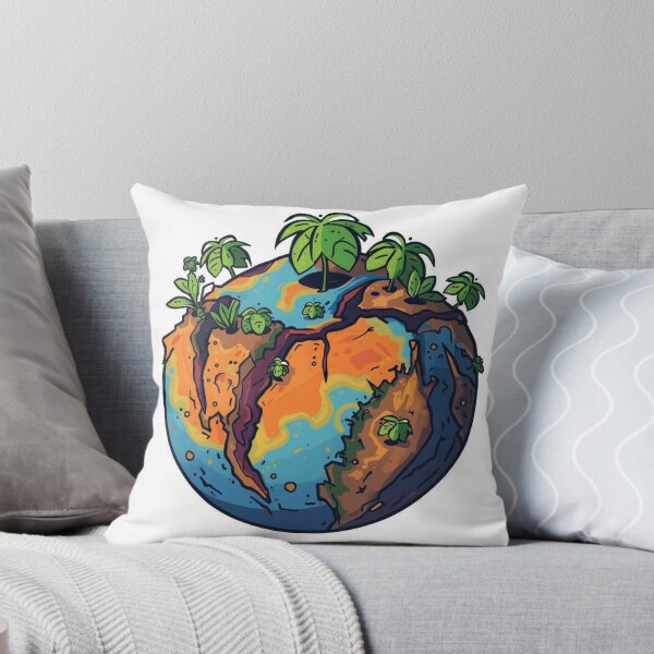 Item preview, Cracked Earth, Growing Hope – Environmental Resilience Illustration designed and sold by Scattered-Words.