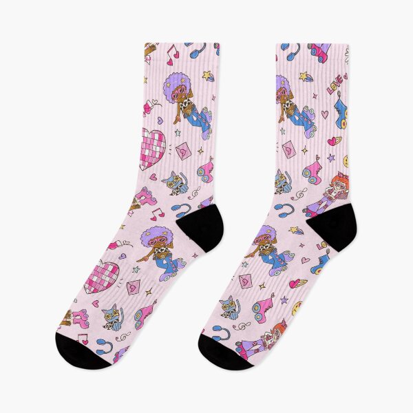 Item preview, Valentine’s Day Disco with Cowgirls (Pink) designed and sold by HarunaMcDesigns.