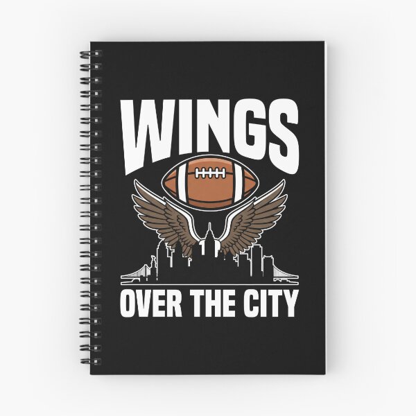 Item preview, WINGS OVER THE CITY - PHILADELPHIA FOOTBALL designed and sold by KEF Custom.