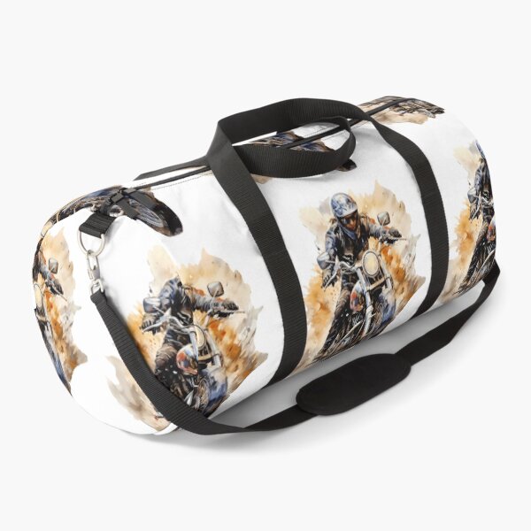 Item preview, Female Motorcycle Rider – Powerful Watercolor Moto Art designed and sold by DesignArtist.ia.