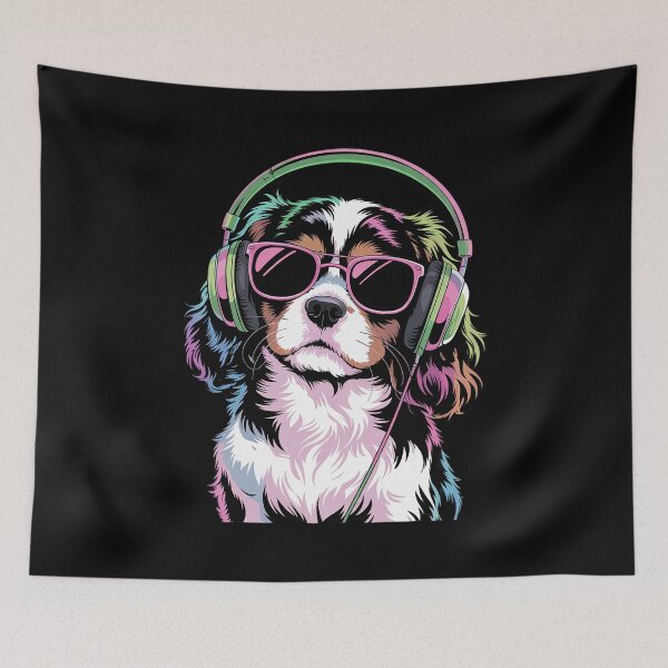 Item preview, King Charles Spaniel Dog Pet Music King Charles Spaniel  designed and sold by MarryIsMonth.