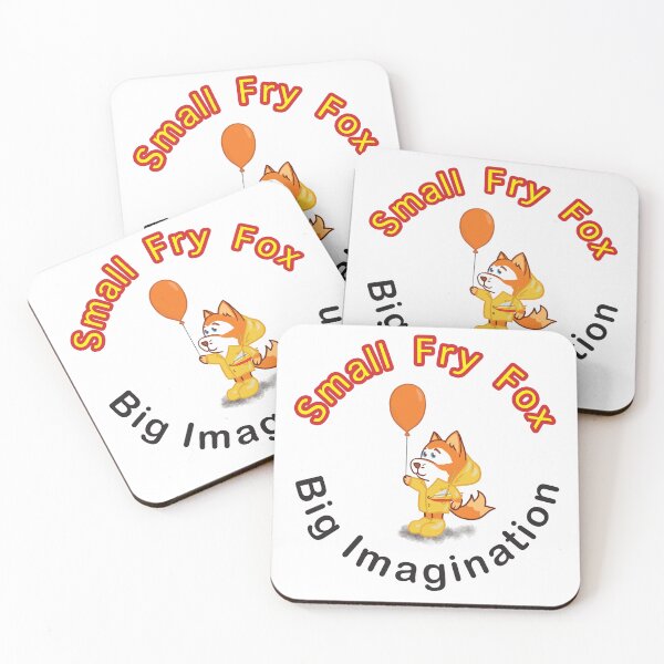 Item preview, Small Fry Fox - Big Imagination designed and sold by key-creations.