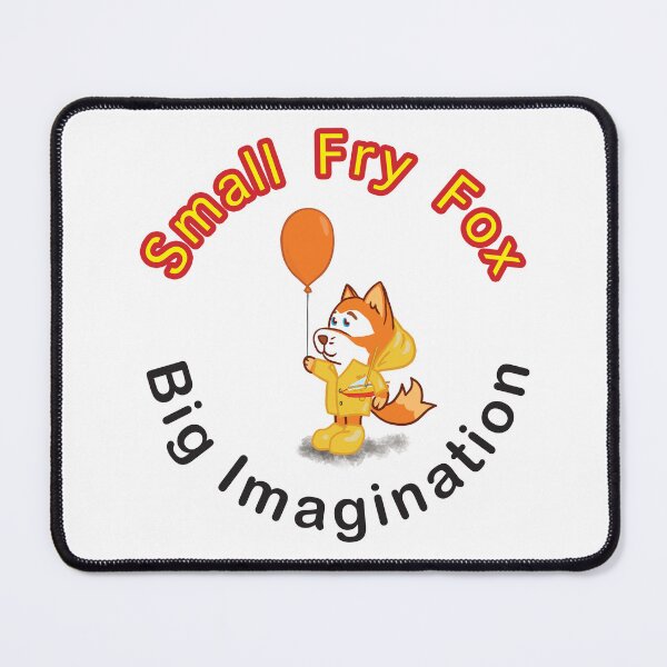 Item preview, Small Fry Fox - Big Imagination designed and sold by key-creations.