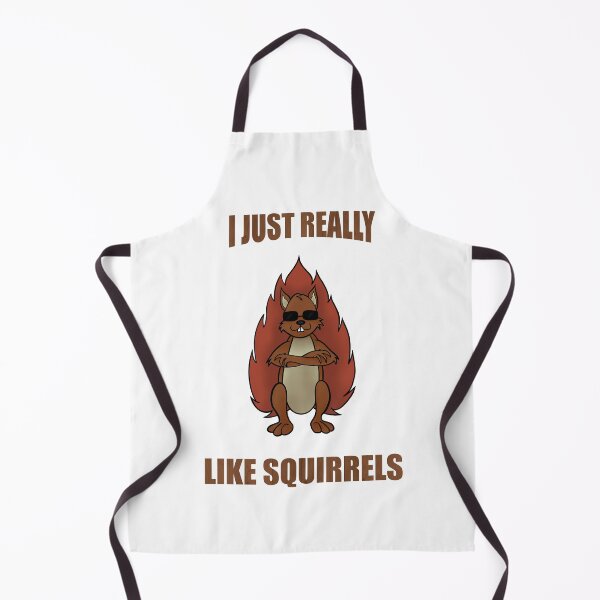 Item preview, I Just Really Like Squirrels - Funny Squirrel Design designed and sold by Jeanna’s Designs.