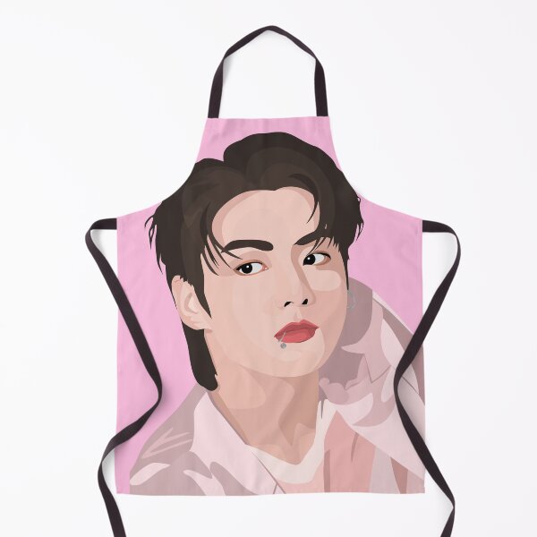Item preview, Jungkook of BTS in a stunning vector digital portrait. designed and sold by Aome22.