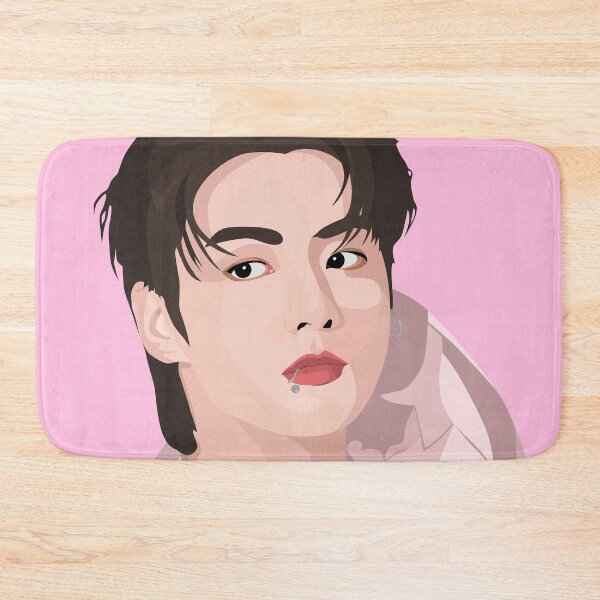 Item preview, Jungkook of BTS in a stunning vector digital portrait. designed and sold by Aome22.