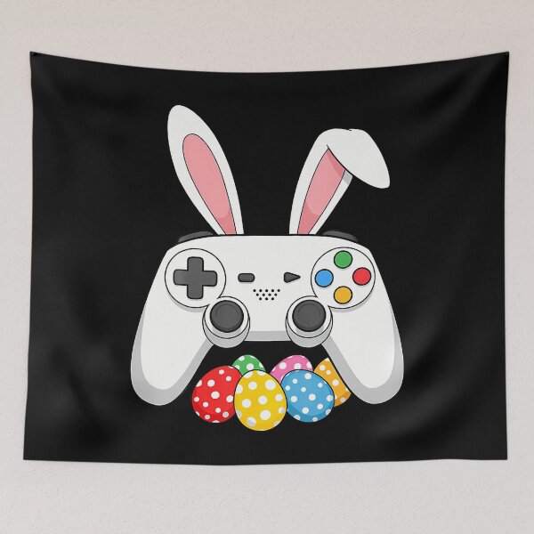 Artikelvorschau, Frohe Ostern! Gamer-Controller, Videospiele, Hasenohren entworfen und verkauft von AdellBridgett.