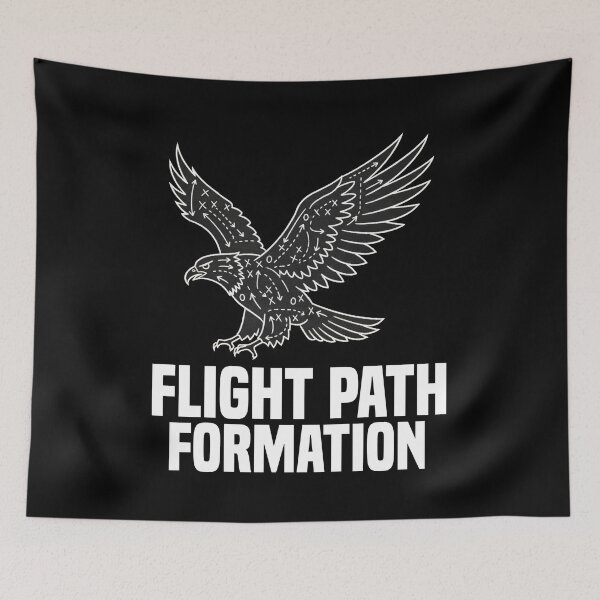 Item preview, FLIGHT PATH FORMATION - PHILADELPHIA FOOTBALL designed and sold by KEF Custom.