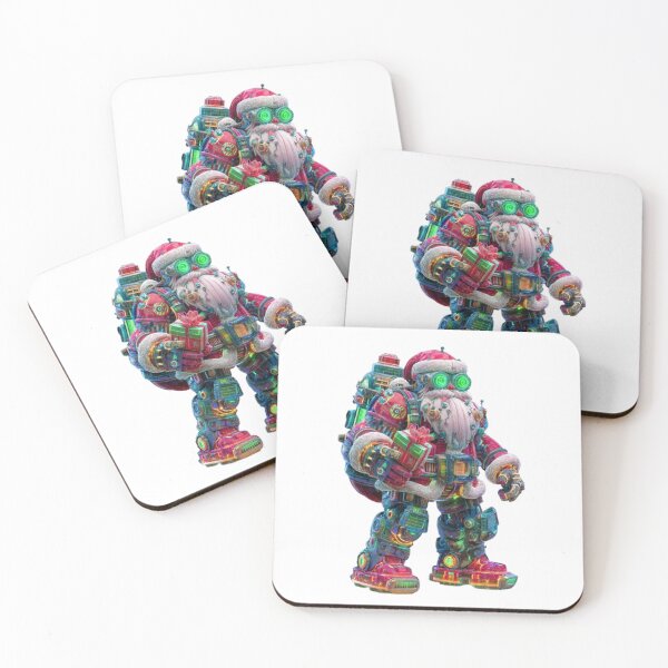 Item preview, Steampunk Santa Robot designed and sold by AlexLineArt.