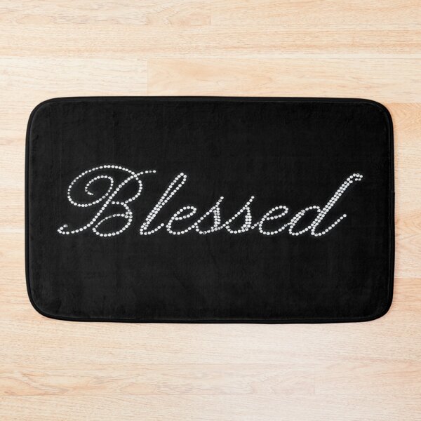 Item preview, Elegant Blessed Word Art – Motivational Dot Pattern Design for Faith-Based Gifts, Stickers & Decor designed and sold by Bright Nest Studio.