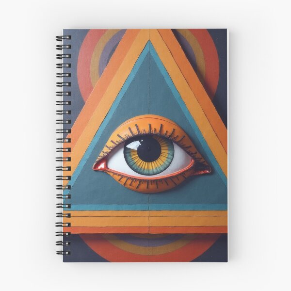 Item preview, Abstract eye in triangular composition designed and sold by Mianku | Für das Leben.