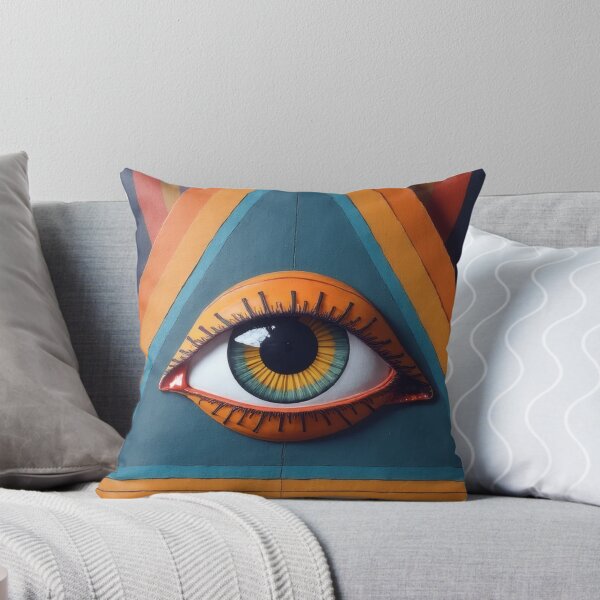 Item preview, Abstract eye in triangular composition designed and sold by Mianku | Für das Leben.