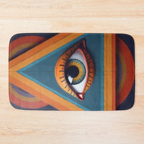 Item preview, Abstract eye in triangular composition designed and sold by Mianku | Für das Leben.