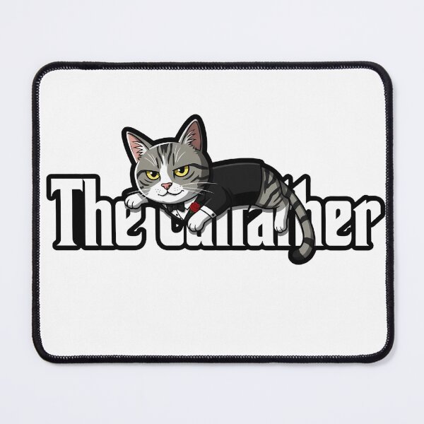 Item preview, The Catfather - Godfather Parody - Funny Cat Lover & Movie Fan Design designed and sold by KayaVisuals.