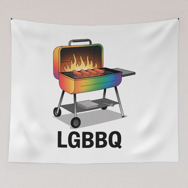 Item preview, Bbq Rainbow Lgbtq Pride Month  designed and sold by Elenasriveras.