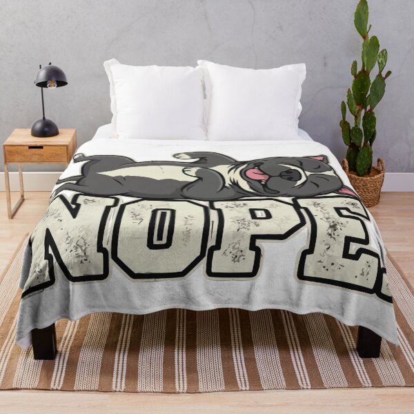 Item preview, Nope Lazy Pitbull designed and sold by Petzzz.