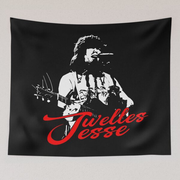 Item preview, Red Typography Folk Singer designed and sold by nerdyygraphic.