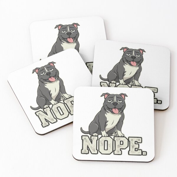 Item preview, High Nope Lazy Pitbull designed and sold by Petzzz.