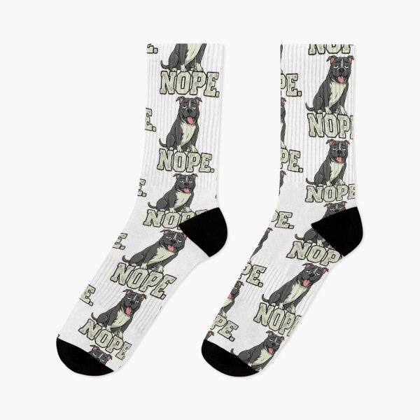 Item preview, High Nope Lazy Pitbull designed and sold by Petzzz.