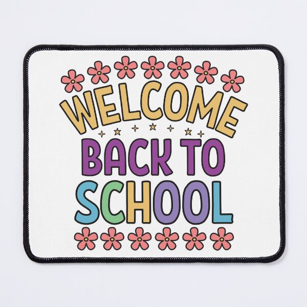 Item preview, Welcome back to school colorful design designed and sold by Think4Prints.