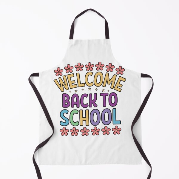 Item preview, Welcome back to school colorful design designed and sold by Think4Prints.