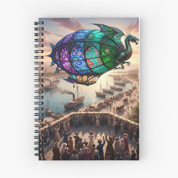 Item preview, Historic Art Nouveau Spain Era Málaga 1900’s Airship designed and sold by AppliedAtelier.